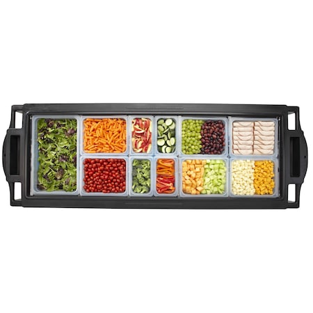 Cambro Cambro - Food Pan, 1/2 Size, 4" Deep, Translucent Polypropylene, NSF 24PP190